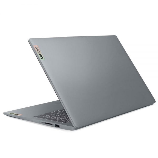 Ноутбук Lenovo IdeaPad Slim 3 15AMN8 AMD Ryzen 5 7520U/8Gb (soldered D5)/SSD512Gb/UMA/15.6"/IPS/FHD/1920x1080/60Hz/NoOS/Grey/1.62kg