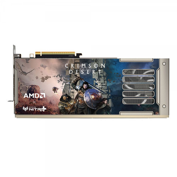 Видеокарта Sapphire RX9070XT NITRO+ OC CRIMSON DESERT EDITION 16GB GDDR6 256bit 2xDP 2xHDMI 3FAN RTL
