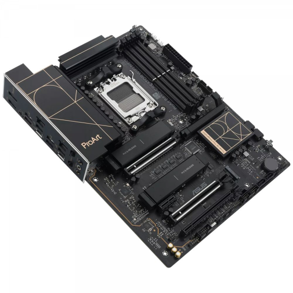 Материнская плата ASUS PROART B850-CREATOR WIFI NEO B850, AM5, 4*DDR5, 3*PCIEx16, 1*PCIEx1, 3*M.2, 2xTypeC, 3*USB3.2Gen2, 4*USB3.2Gen1, 8*USB2.0, 4*SATA3.0, 5G, Type-C(DP), DP, HDMI, ATX, RTL