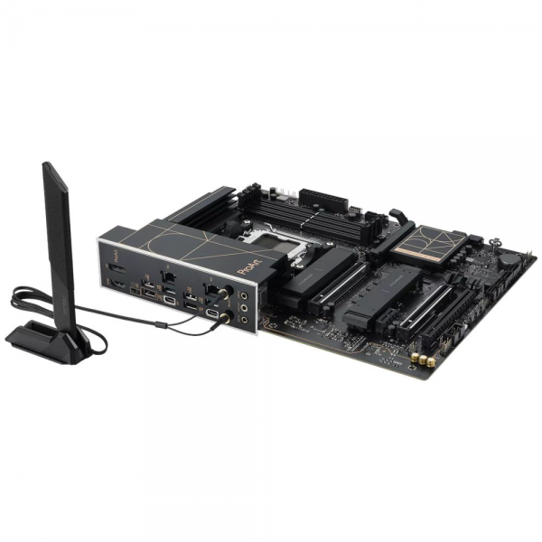 Материнская плата ASUS PROART B850-CREATOR WIFI NEO B850, AM5, 4*DDR5, 3*PCIEx16, 1*PCIEx1, 3*M.2, 2xTypeC, 3*USB3.2Gen2, 4*USB3.2Gen1, 8*USB2.0, 4*SATA3.0, 5G, Type-C(DP), DP, HDMI, ATX, RTL