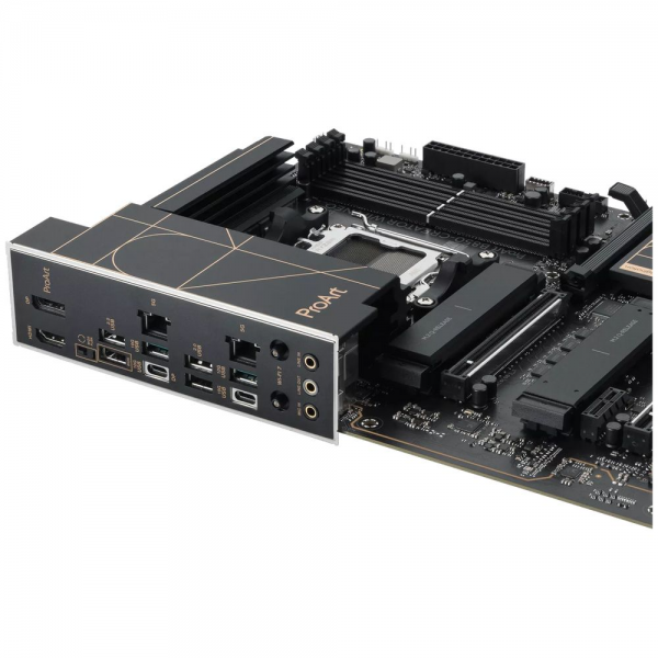 Материнская плата ASUS PROART B850-CREATOR WIFI NEO B850, AM5, 4*DDR5, 3*PCIEx16, 1*PCIEx1, 3*M.2, 2xTypeC, 3*USB3.2Gen2, 4*USB3.2Gen1, 8*USB2.0, 4*SATA3.0, 5G, Type-C(DP), DP, HDMI, ATX, RTL