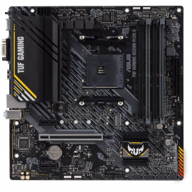 Материнская плата ASUS TUF GAMING A520M-PLUS II A520, AM4, 4*DDR4, 1*PCIEx16, 2*PCIEx1, 1*M.2, 5*USB3.2Gen1, 4*USB2.0, 4*SATA3.0, 1G, VGA, DP, HDMI, M-ATX, RTL