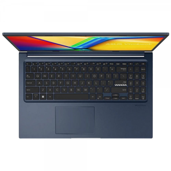 Ноутбук ASUS Vivobook 15 F1504VA-BQ250 Intel Core 5 120U/8Gb (D4)/SSD512Gb/UMA/15.6"/IPS/FHD/1920x1080/60Hz/NoOS/Blue/1.7kg