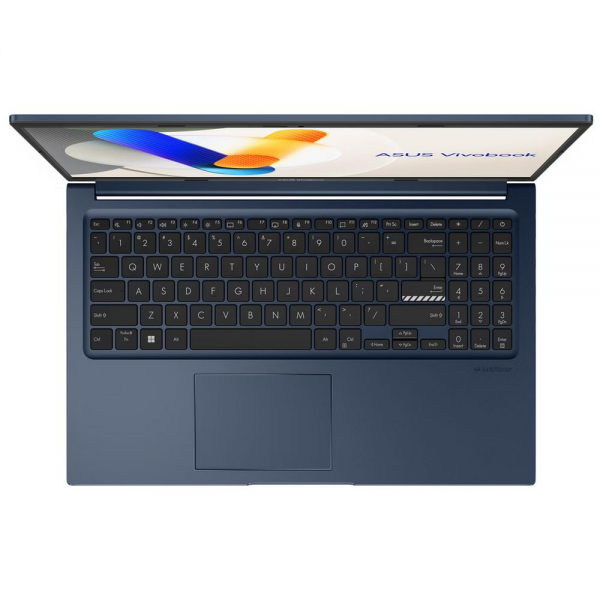 Ноутбук ASUS Vivobook 15 X1504VA-BQ4623 Intel Core 5 120U/16Gb (D5)/SSD1Tb/UMA/15.6"/IPS/FHD/1920x1080/60Hz/NoOS/Blue/1.7kg