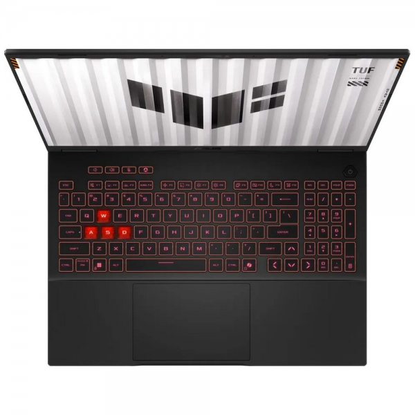Ноутбук ASUS TUF Gaming A16 FA608PP-QT006 AMD Ryzen 9 8940HX/16Gb (1*16 D5)/SSD512Gb/RTX5070 8Gb (115W)/16"/IPS/WQXGA/2560x1600/165Hz/NoOS/RJ-45/Gray/2.2kg