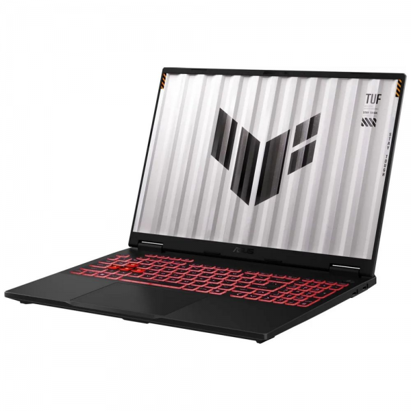 Ноутбук ASUS TUF Gaming A16 FA608PP-QT006 AMD Ryzen 9 8940HX/16Gb (1*16 D5)/SSD512Gb/RTX5070 8Gb (115W)/16"/IPS/WQXGA/2560x1600/165Hz/NoOS/RJ-45/Gray/2.2kg
