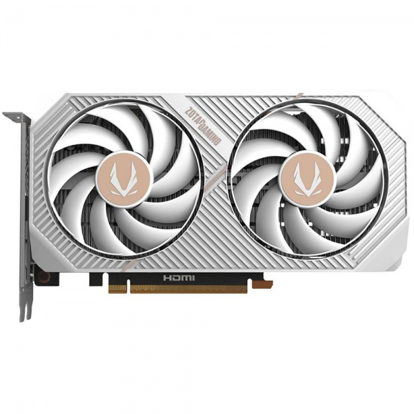 Видеокарта Zotac Bad Pack RTX5060 TWIN EDGE OC WHITE ED 8GB GDDR7 128bit 3xDP HDMI 2FAN MEDIUM PACK