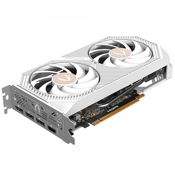Видеокарта Zotac Bad Pack RTX5060 TWIN EDGE OC WHITE ED 8GB GDDR7 128bit 3xDP HDMI 2FAN MEDIUM PACK