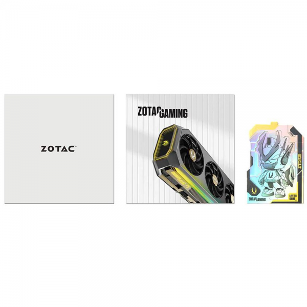 Видеокарта Zotac Bad Pack RTX5060 TWIN EDGE OC WHITE ED 8GB GDDR7 128bit 3xDP HDMI 2FAN MEDIUM PACK