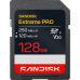 Карта памяти SanDisk Extreme Pro SD UHS-I 128GB SD 250MB/s(R) / 120MB/s(W) (SDSDXXJ-128G-GSCIN)