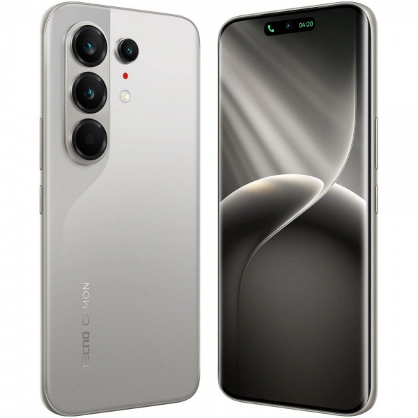 Смартфон Tecno Camon 50 Ultra 5G 8+256 GB, серебристый (CN7C 256+8, Nebula Titanium)