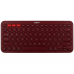 Клавиатура беспроводная Logitech K380 920-007655, Bluetooth, красный (920-007655)