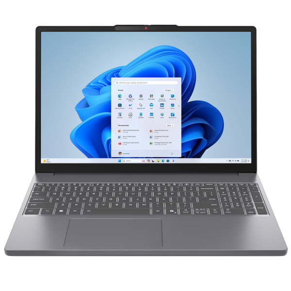 Ноутбук Lenovo IdeaPad Slim 3 15IRH10 Intel Core i7-13620H/16Gb (soldered*8, 1*8 D5)/SSD512Gb/UMA/15.3"/IPS/WUXGA/1920x1200/60Hz/NoOS/Luna Grey/1.59kg