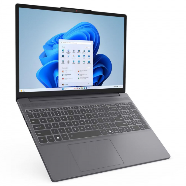 Ноутбук Lenovo IdeaPad Slim 3 15IRH10 Intel Core i7-13620H/16Gb (soldered*8, 1*8 D5)/SSD512Gb/UMA/15.3"/IPS/WUXGA/1920x1200/60Hz/NoOS/Luna Grey/1.59kg