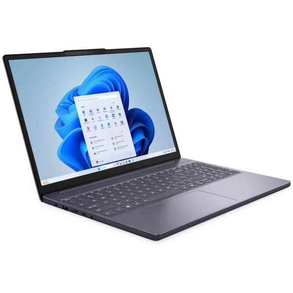Ноутбук Lenovo IdeaPad Slim 3 15ARP10 AMD Ryzen 5 150/16Gb (soldered*8, 1*8 D5)/SSD512Gb/UMA/15.3"/IPS/WUXGA/1920x1200/60Hz/NoOS/Luna Grey/1.63kg