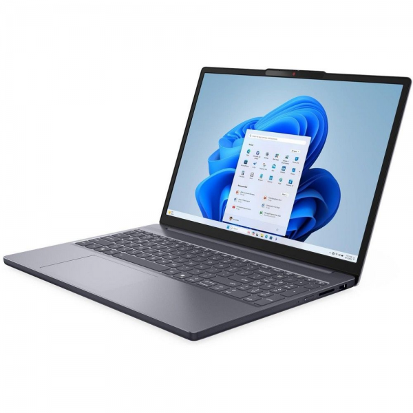 Ноутбук Lenovo IdeaPad Slim 3 15ARP10 AMD Ryzen 5 150/16Gb (soldered*8, 1*8 D5)/SSD512Gb/UMA/15.3"/IPS/WUXGA/1920x1200/60Hz/NoOS/Luna Grey/1.63kg