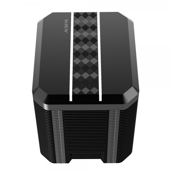 Вентилятор для процессора ALSEYE M90-B LGA1700/1200/115x, AMD AM4, Height 135mm, TDP 180W, 4x6mm heat pipe, FAN 90mm, 800~2400rpm, PWM