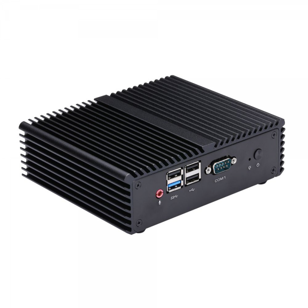 Мини ПК Qotom Q190P-S08 J1900, 4Gb RAM, 128Gb SSD