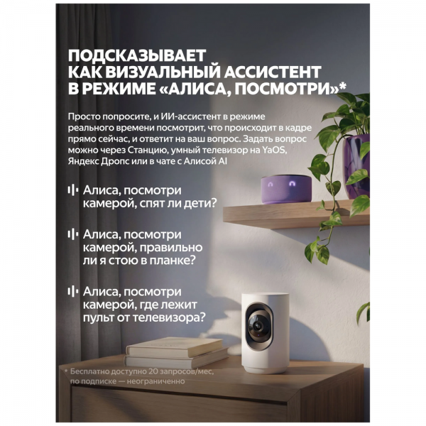 IP Камера Яндекс, серая (YNDX-00582GRY)