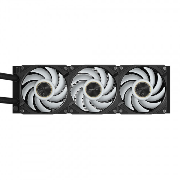 Жидкостная система охлаждения Gigabyte AORUS WATERFORCE X II 360 3 x 120mm ARGB Fan, sTR5, RTL