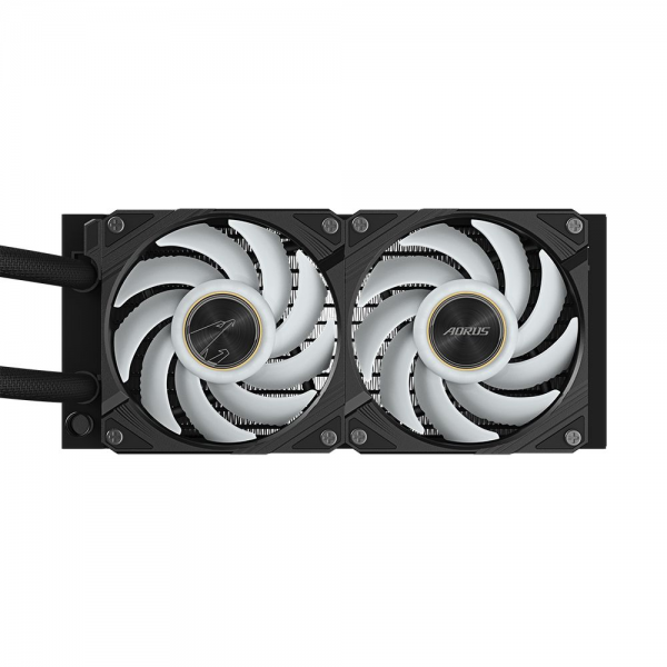 Жидкостная система охлаждения Gigabyte AORUS WATERFORCE X II 240 2 x 120mm ARGB Fan, sTR5, RTL