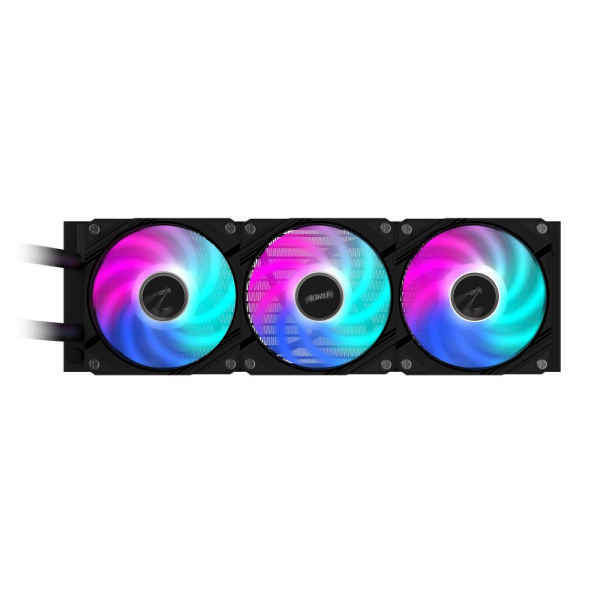 Жидкостная система охлаждения Gigabyte AORUS WATERFORCE II 360 3 x 120mm ARGB Fan, sTR5, RTL