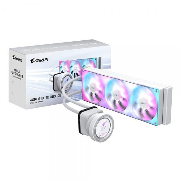 Жидкостная система охлаждения Gigabyte AORUS ELITE 360I 3 x 120mm ARGB Fan, RTL