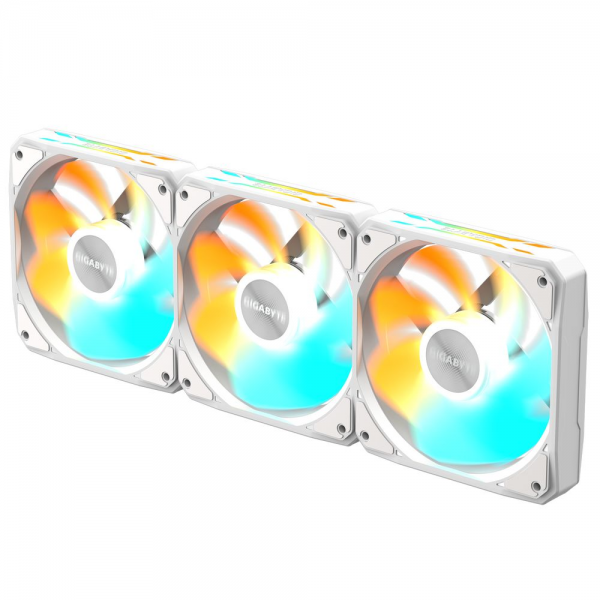 Вентилятор в корпус Gigabyte GBT EZRVSFAN1203 ICE 3X120mm ARGB FANs set. PWM, 3 Pin