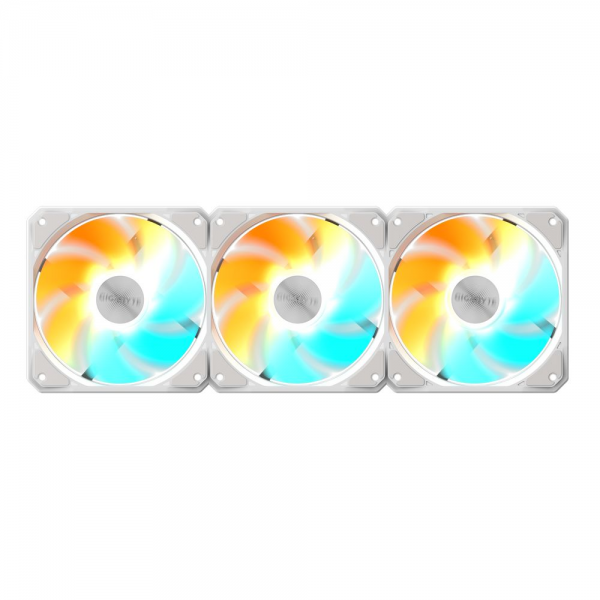 Вентилятор в корпус Gigabyte GBT EZRVSFAN1203 ICE 3X120mm ARGB FANs set. PWM, 3 Pin