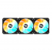 Вентилятор в корпус Gigabyte GBT EZRVSFAN1203 3X120mm ARGB FANs set. PWM, 3 Pin