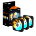 Вентилятор в корпус Gigabyte GBT EZRVSFAN1203 3X120mm ARGB FANs set. PWM, 3 Pin