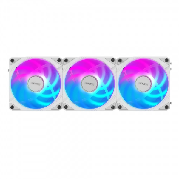 Вентилятор в корпус GIGABYTE GP-GBT EZFAN1203 ICE 3X120mm ARGB FANs set. PWM, 3 Pin