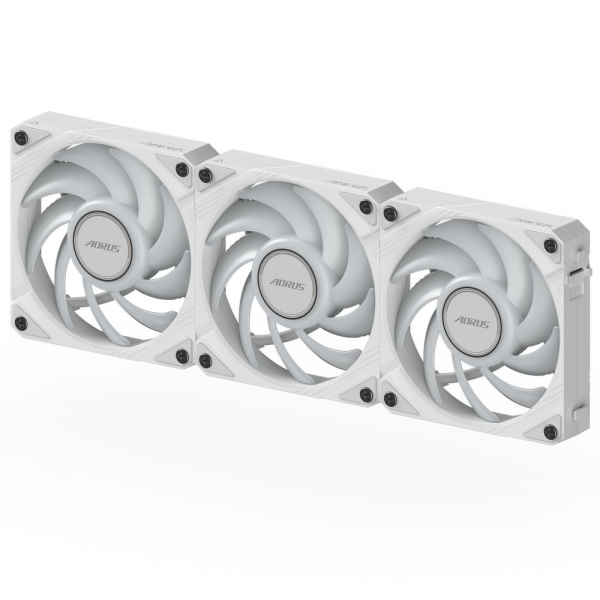 Вентилятор в корпус GIGABYTE GP-GBT EZFAN1203 ICE 3X120mm ARGB FANs set. PWM, 3 Pin