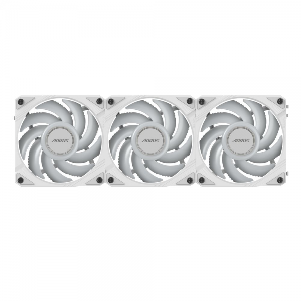 Вентилятор в корпус GIGABYTE GP-GBT EZFAN1203 ICE 3X120mm ARGB FANs set. PWM, 3 Pin