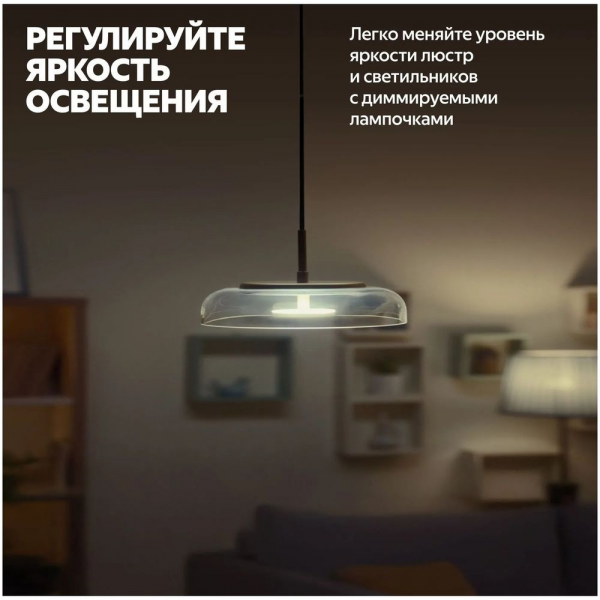 Умный Диммер Яндекс, 1 клавиша, белый, Zigbee (YNDX-00530)
