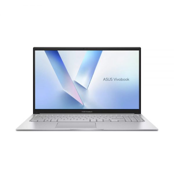 Ноутбук ASUS Vivobook 15 X1504MA-BQ224 Intel Core 5 320/8Gb (soldered D5)/SSD512Gb/UMA/15.6"/IPS/FHD/1920x1080/60Hz/NoOS/Silver/1.7kg
