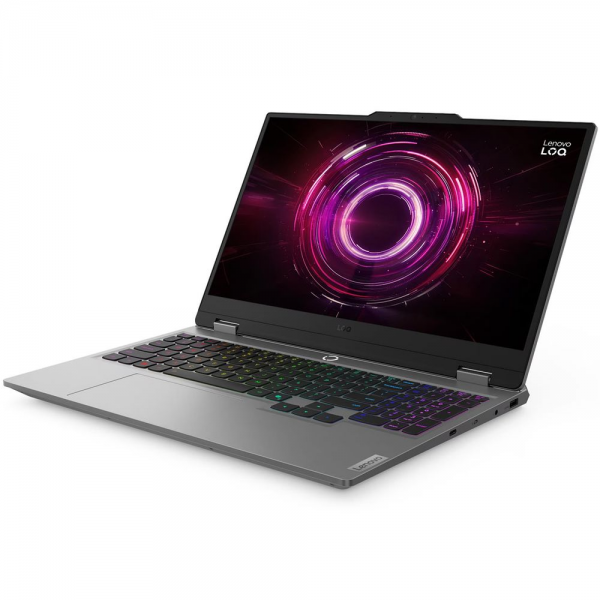 Ноутбук Lenovo LOQ 15AHP10 Gen 10 AMD Ryzen 7 250/16Gb (1*16 D5)/SSD512Gb/RTX5050 8Gb (100W)/15.6"/IPS/FHD/1920x1080/144Hz/Win11 (SL Polish)/RJ-45/Grey/2.4kg