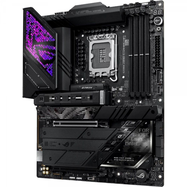 Материнская плата ASUS Bad Pack ROG STRIX Z890-E GAMING WIFI LGA1851 ATX 4xDDR5 2xPCIEx16 7xM.2 2xThunderbolt 2xUSB-C DP 5GLAN Wi-Fi 7 bp