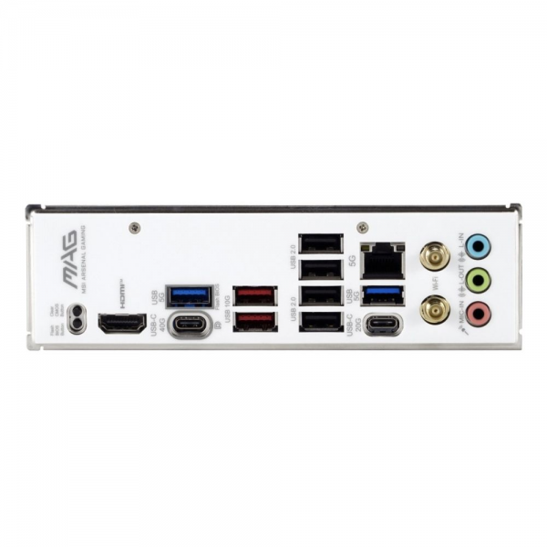 Материнская плата MSI MAG X870E GAMING PLUS MAX WIFI X870E, AM5, 4*DDR5, 3*PCIEx16, 1xPCIEx1, 3*M.2, 2*TypeC, 2*USB3.2Gen2, 6*USB3.2Gen1, 10*USB2.0, 4*SATA3.0, 5G, 1*Type-C(DP), HDMI, ATX, RTL
