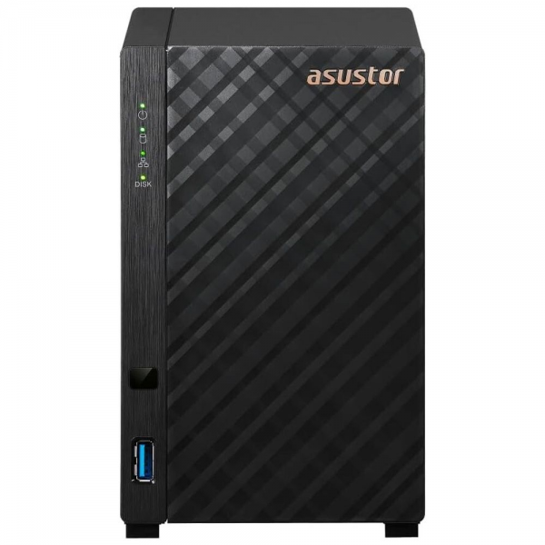 Платформа СХД ASUSTOR AS1202T 2 Bay 1x2.5GLAN 1GB DDR4 3xUSB