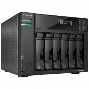 Платформа СХД ASUSTOR AS6706T V2 6 Bay 4xM.2 2x5GLAN 8GB (Max.16GB) DDR4 3xUSB HDMI