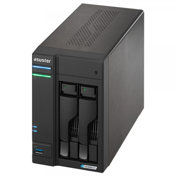 Платформа СХД ASUSTOR AS6702T V2 2 Bay 4xM.2 2x5GLAN 4GB (Max.16GB) DDR4 2xUSB HDMI (90IX01N1-BW3S60)