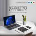 Ноутбук Acer Aspire Lite AL15-41 AMD Ryzen 3 5400U/8Gb (1*8 D4)/SSD256Gb/15.6"/IPS/FHD/1920x1080/60Hz/Win11/Silver