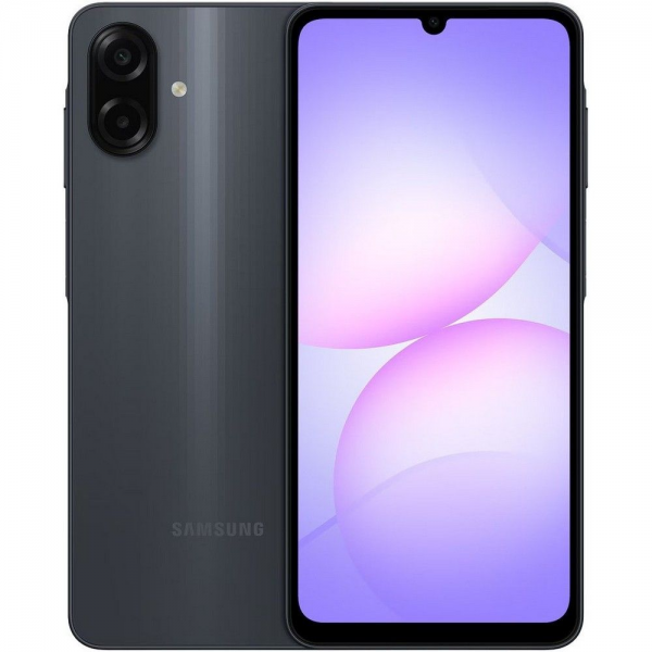 Смартфон 6.7" Samsung Galaxy A07s 4+128Gb черный (SM-A077FZKGCAU)