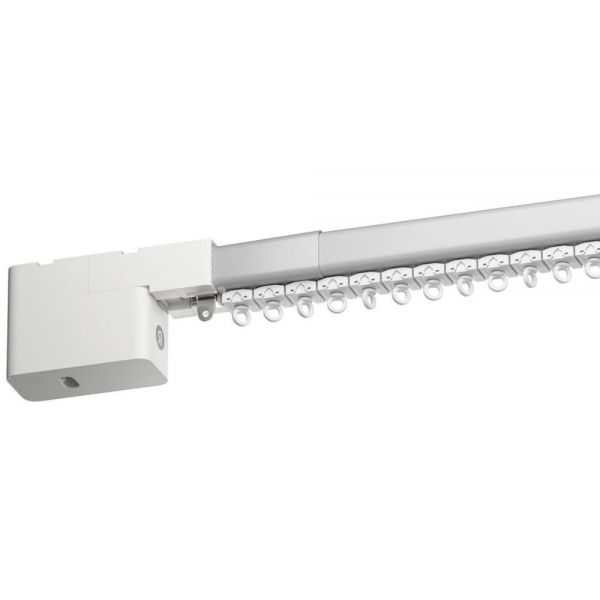 Умный карниз для штор Яндекс, с мотором, длина 1,8 - 3м, с Алисой, Zigbee, белый (YNDX-00591)
