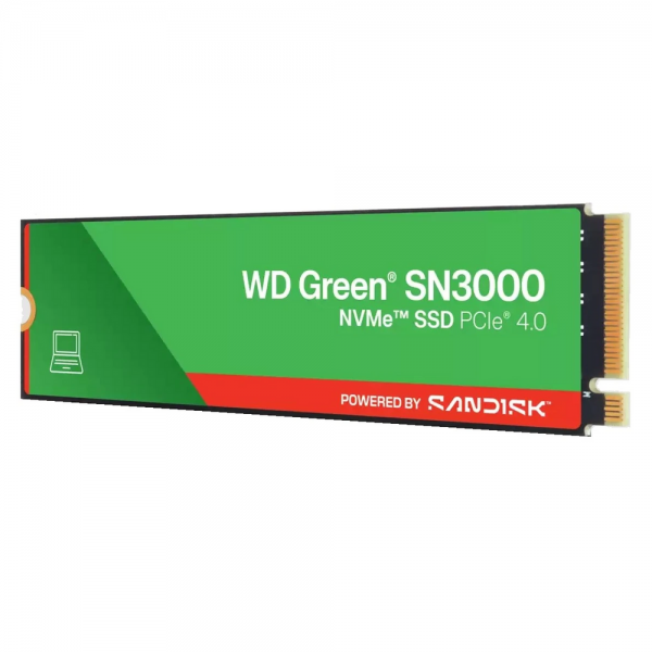 Твердотельный накопитель SSD Western Digital M.2 2280 1TB WD Green WDS100T5G0E