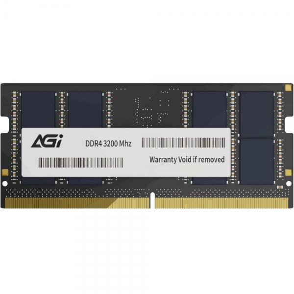 Модуль памяти 16GB AGI DDR4 3200 SODIMM SD138 260-pin, PC4-25600, unbuffered