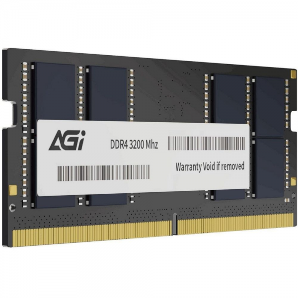Модуль памяти 16GB AGI DDR4 3200 SODIMM SD138 260-pin, PC4-25600, unbuffered