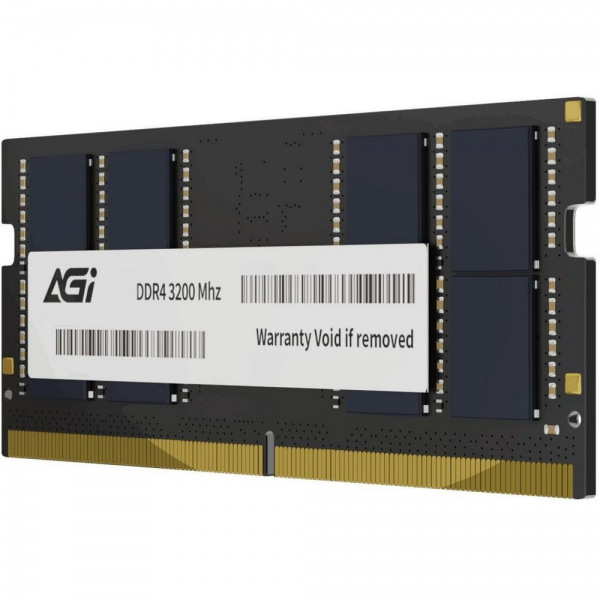 Модуль памяти 16GB AGI DDR4 3200 SODIMM SD138 260-pin, PC4-25600, unbuffered