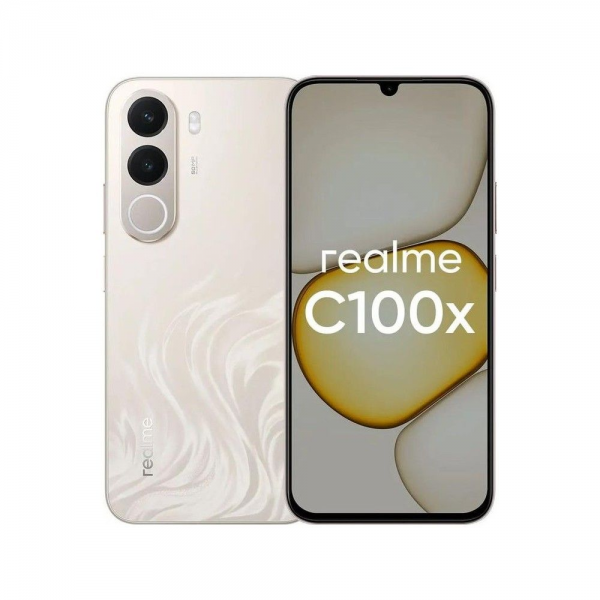 Смартфон Realme C100X 4+128Gb белый (RMX5366 C100X 4+128 белый)